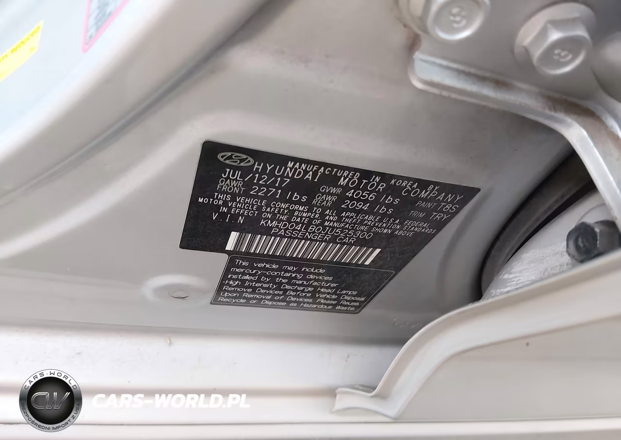 2018 Hyundai Elantra Sport VIN:KMHD04LB0JU525300 - 9