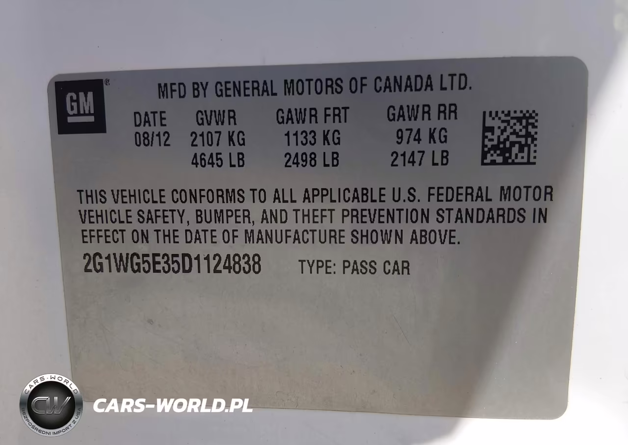 2013 Chevrolet Impala Lt VIN:2G1WG5E35D1124838 - 9