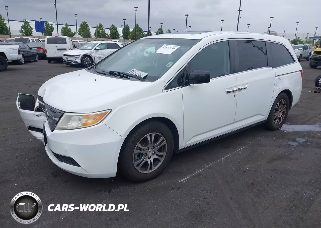 2012 Honda Odyssey Ex-L VIN:5FNRL5H61CB071847 - 2