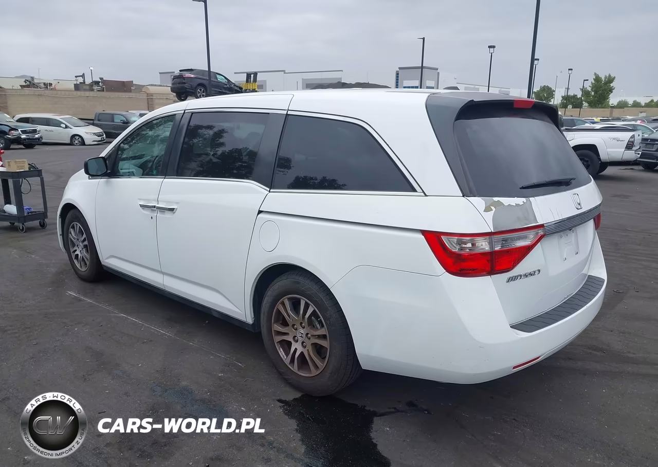 2012 Honda Odyssey Ex-L VIN:5FNRL5H61CB071847 - 3
