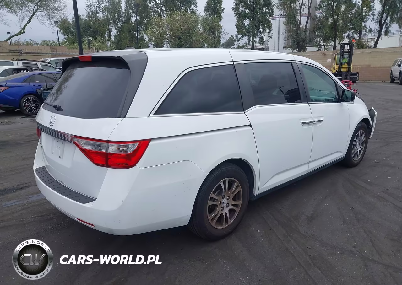 2012 Honda Odyssey Ex-L VIN:5FNRL5H61CB071847 - 4