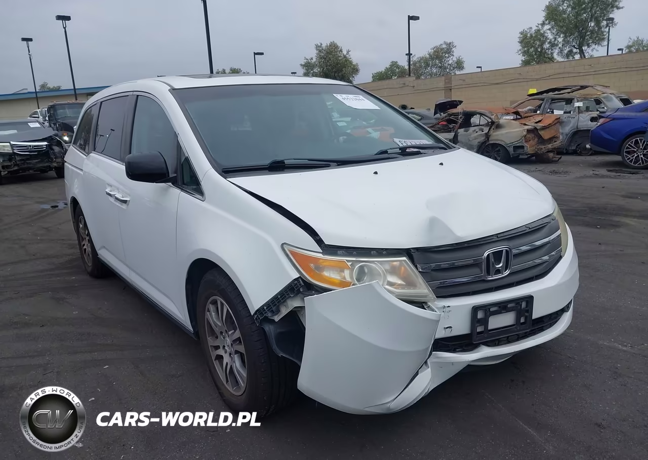 2012 Honda Odyssey Ex-L VIN:5FNRL5H61CB071847 - 6
