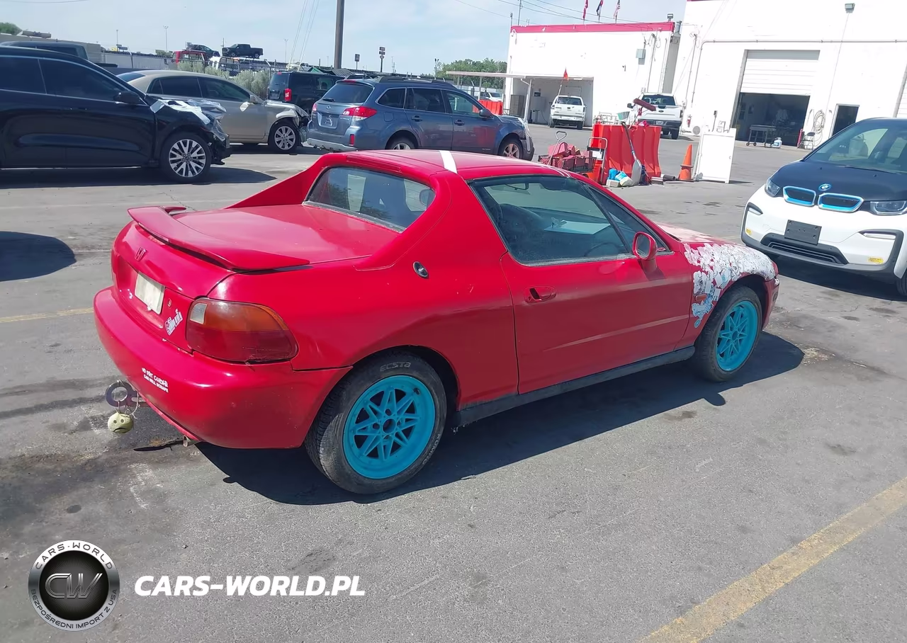 1995 Honda Civic Del Sol S VIN:JHMEG1143SS005563 - 4