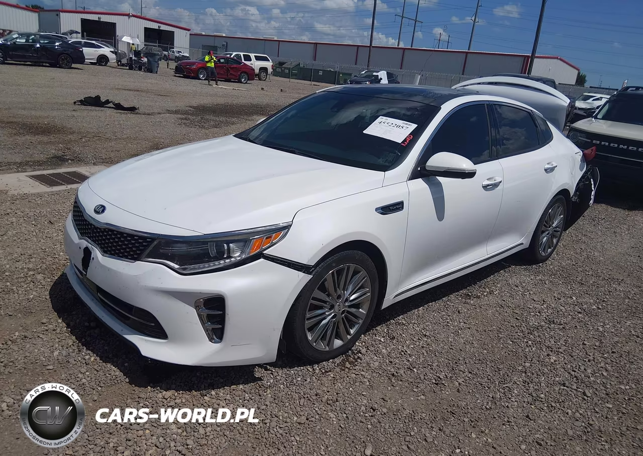 2016 Kia Optima Sxl Turbo VIN:5XXGV4L27GG065408 - 2