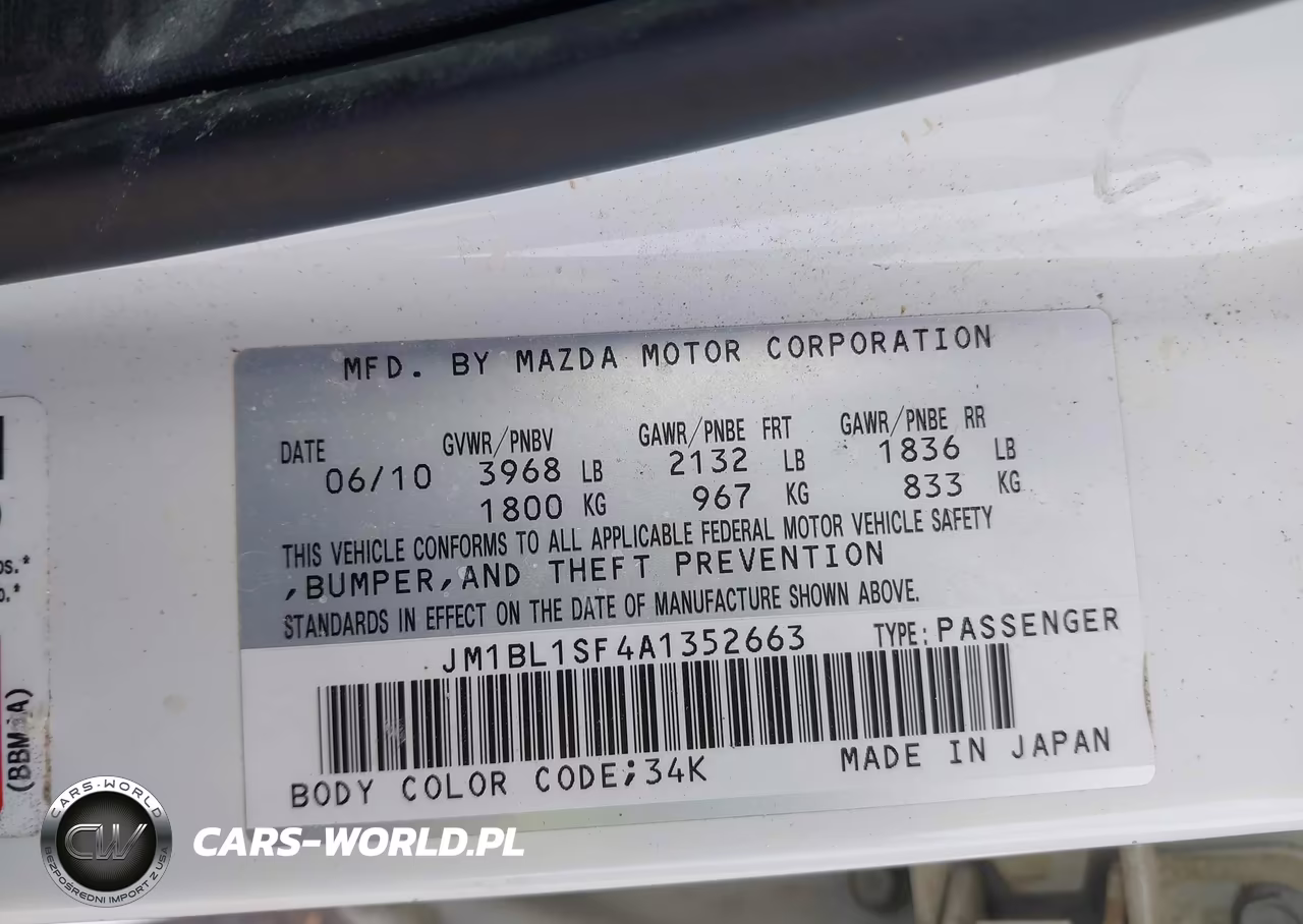 2010 Mazda Mazda3 I Touring VIN:JM1BL1SF4A1352663 - 9