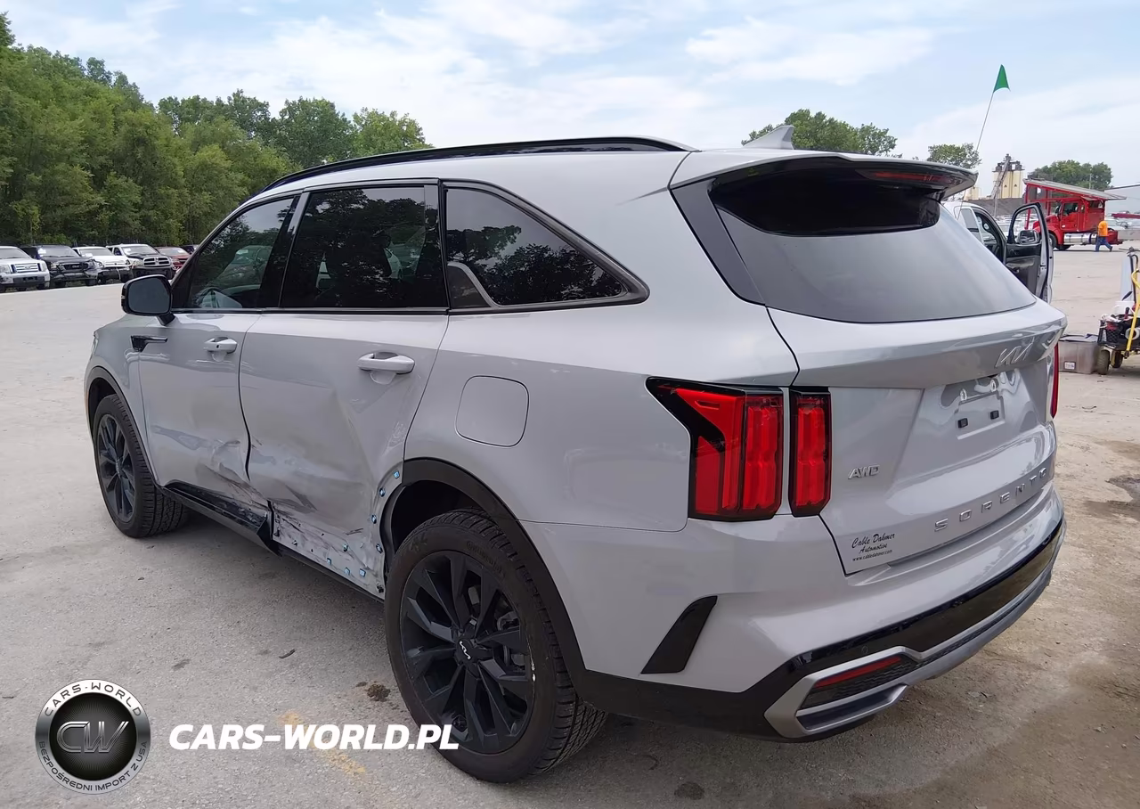 2022 Kia Sorento Sx VIN:5XYRKDLF6NG141598 - 3