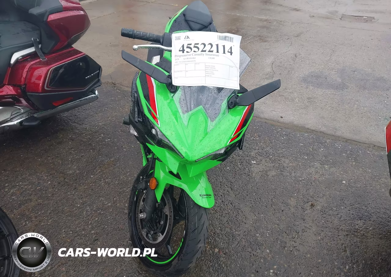2024 Kawasaki Ex500 H VIN:ML5EXGH18RDA00290 - 5
