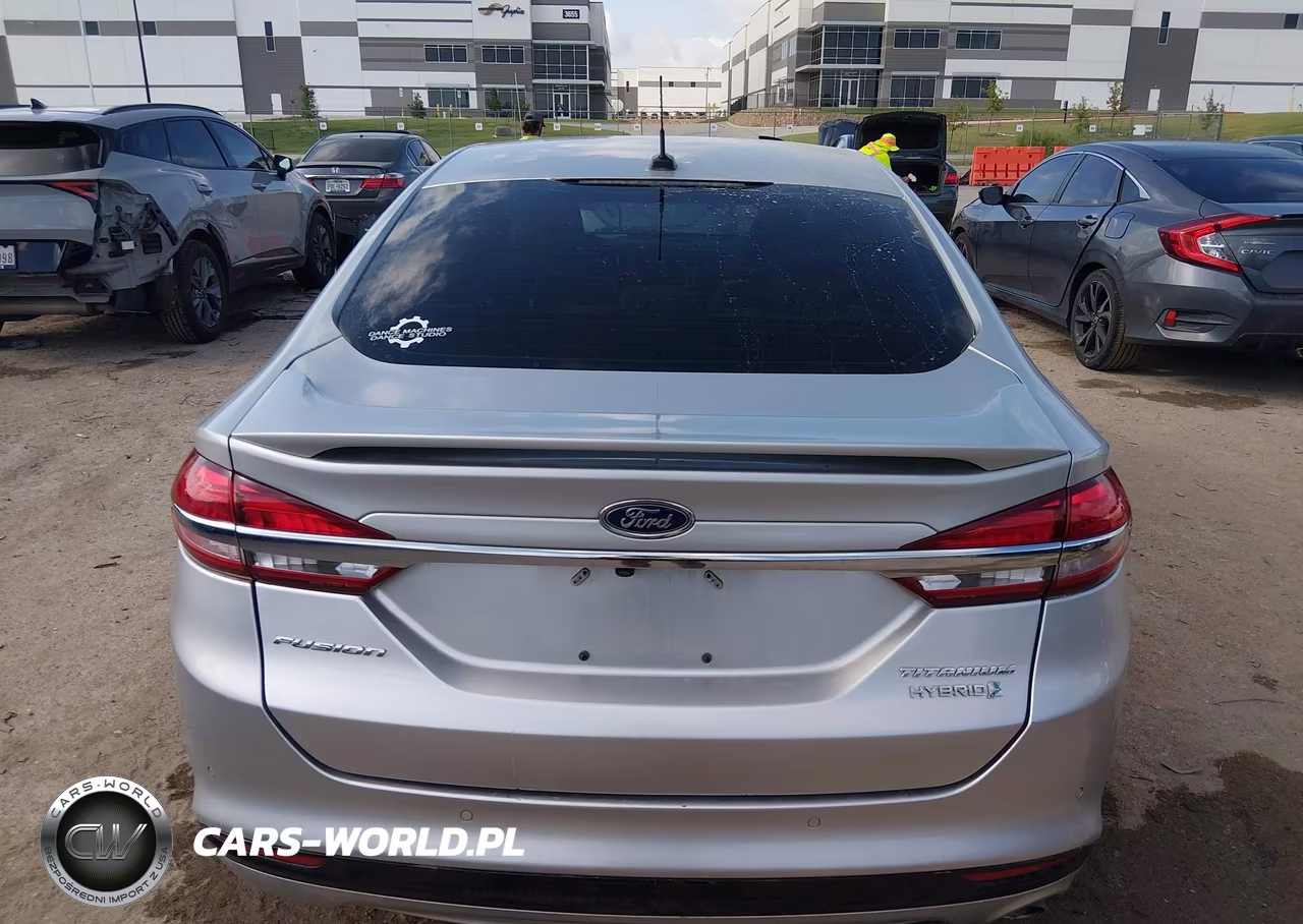 2017 Ford Fusion Hybrid Platinum-Titanium VIN:3FA6P0RU1HR279679 - 16