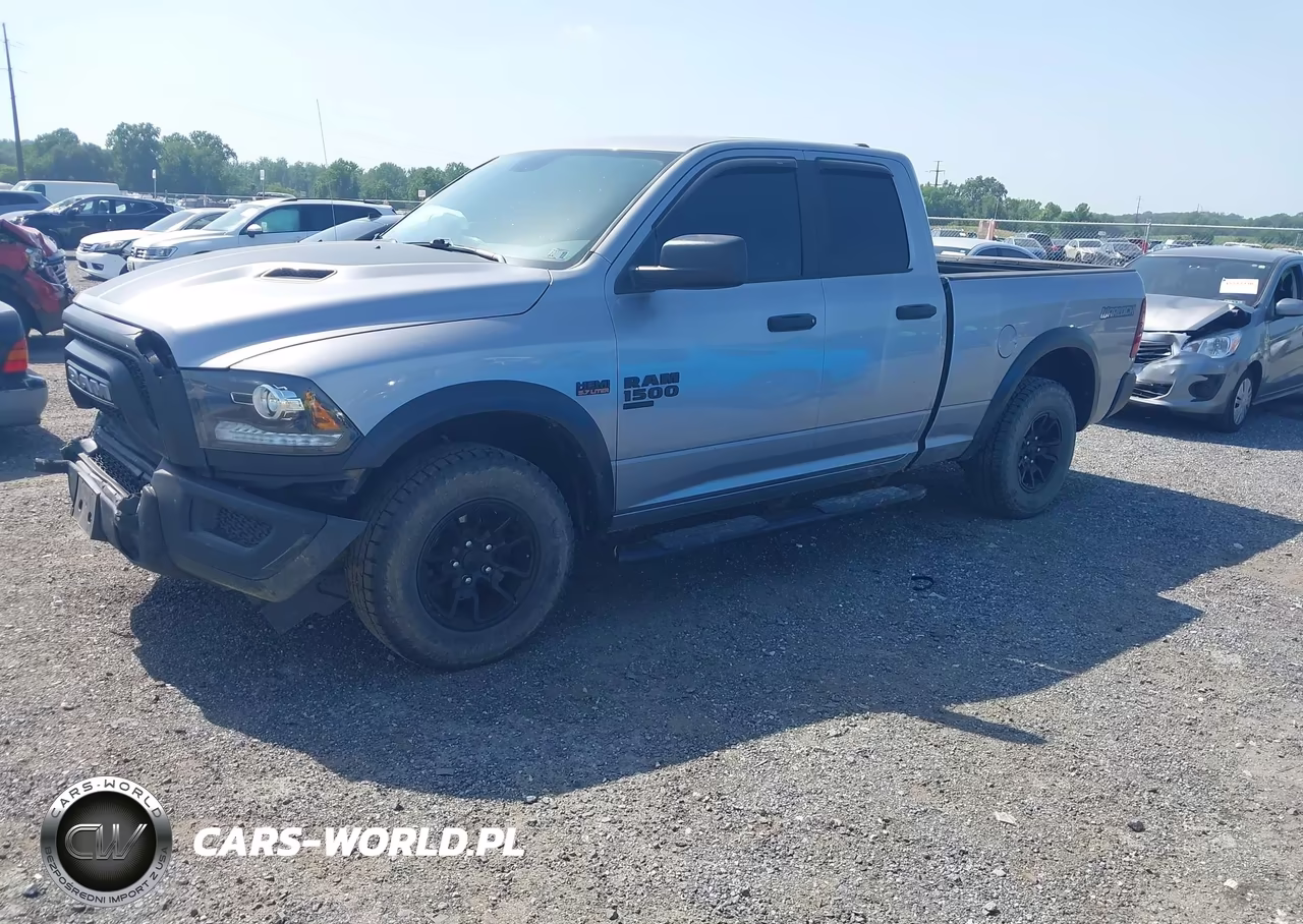 2021 Ram 1500 Classic Warlock 4X4 6'4 Box VIN:1C6RR7GT6MS581009 - 2