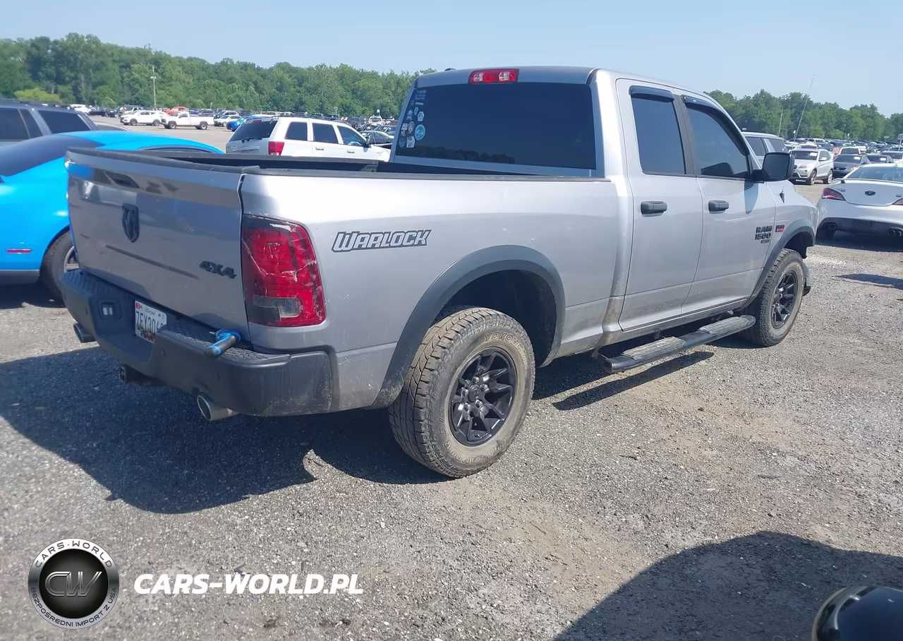 2021 Ram 1500 Classic Warlock 4X4 6'4 Box VIN:1C6RR7GT6MS581009 - 4
