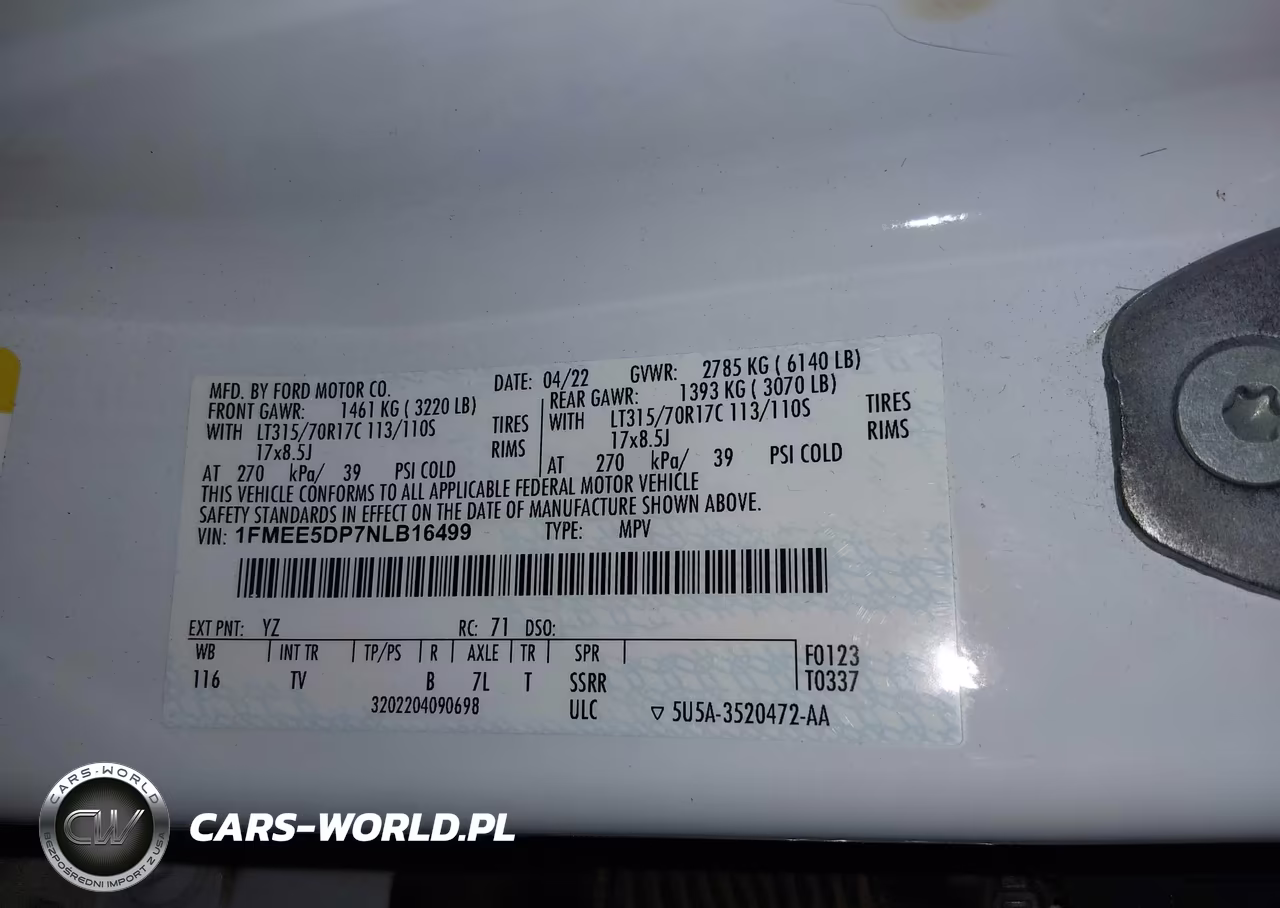 2022 Ford Bronco Wildtrak VIN:1FMEE5DP7NLB16499 - 9