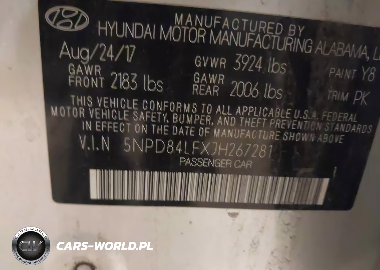 2018 Hyundai Elantra Sel VIN:5NPD84LFXJH267281 - 9