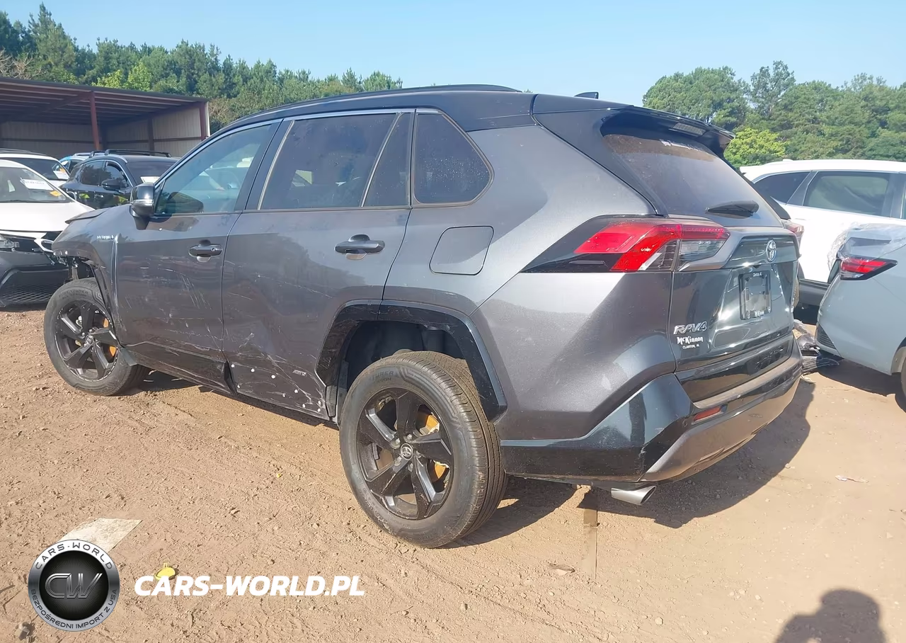 2021 Toyota Rav4 Hybrid Xse VIN:2T3E6RFV7MW004396 - 3
