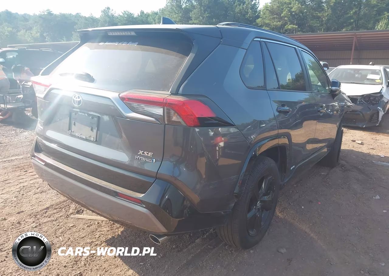 2021 Toyota Rav4 Hybrid Xse VIN:2T3E6RFV7MW004396 - 4