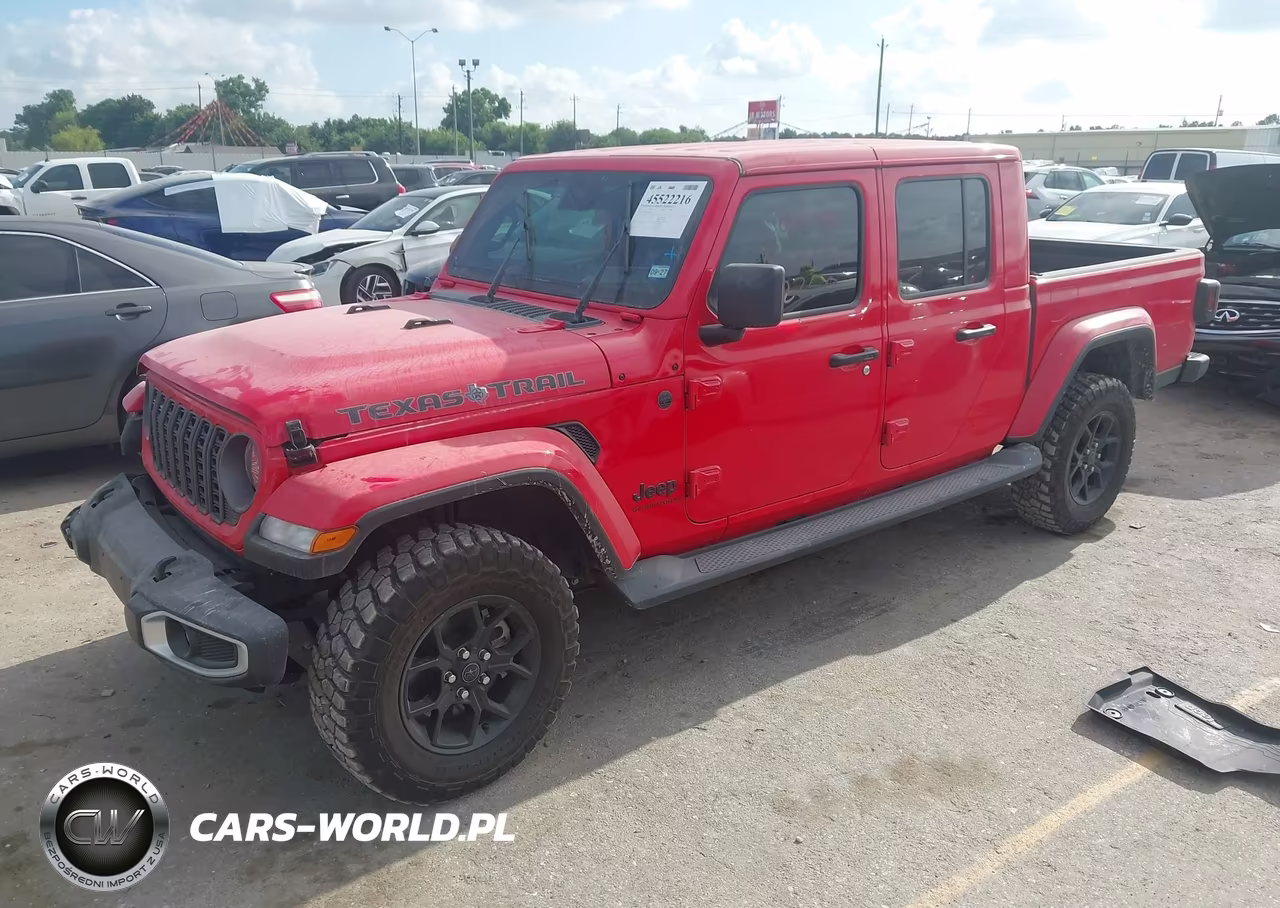2025 Jeep Gladiator Texas Trail VIN:1C6PJTAGXSL522250 - 2