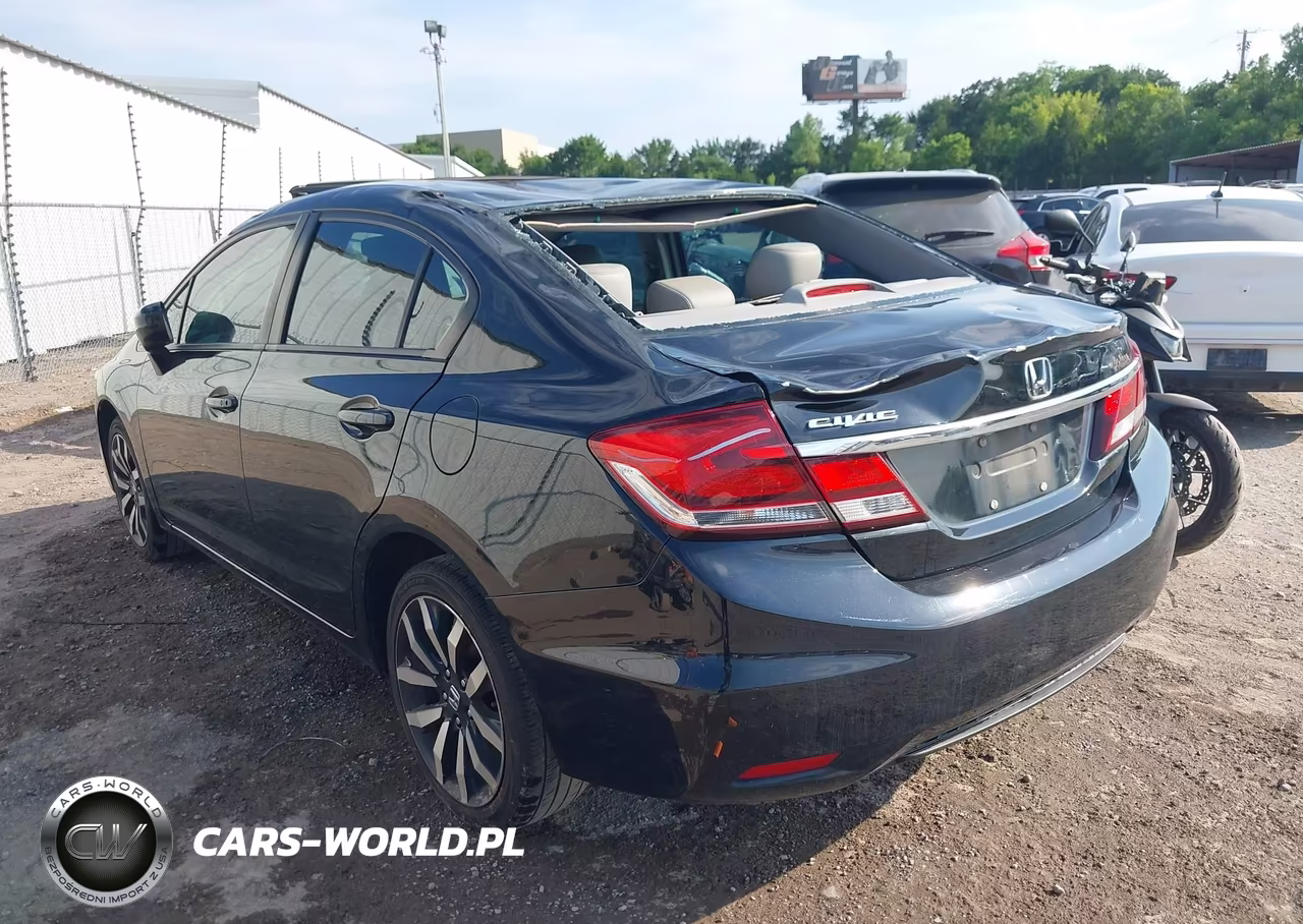 2015 Honda Civic Ex-L VIN:2HGFB2F90FH547393 - 3