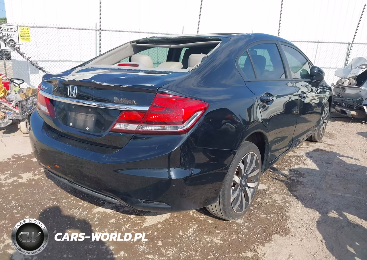 2015 Honda Civic Ex-L VIN:2HGFB2F90FH547393 - 4