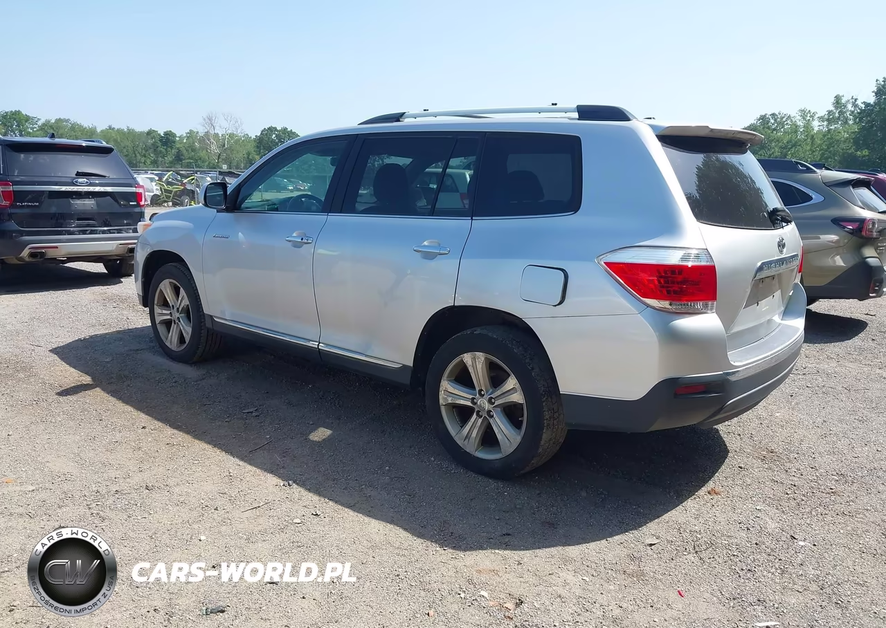 2012 Toyota Highlander Limited V6 VIN:5TDDK3EH3CS102518 - 3