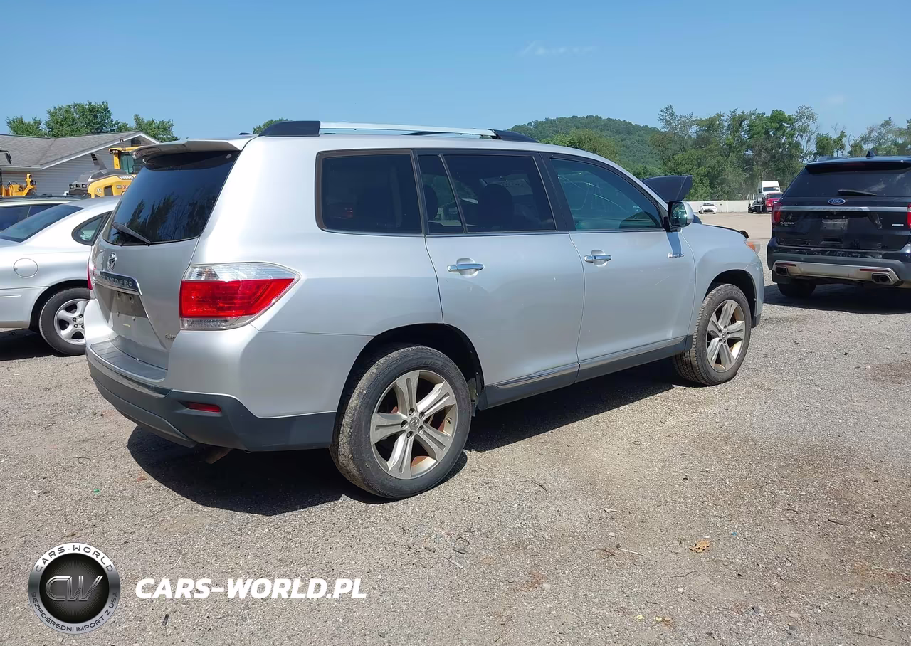 2012 Toyota Highlander Limited V6 VIN:5TDDK3EH3CS102518 - 4
