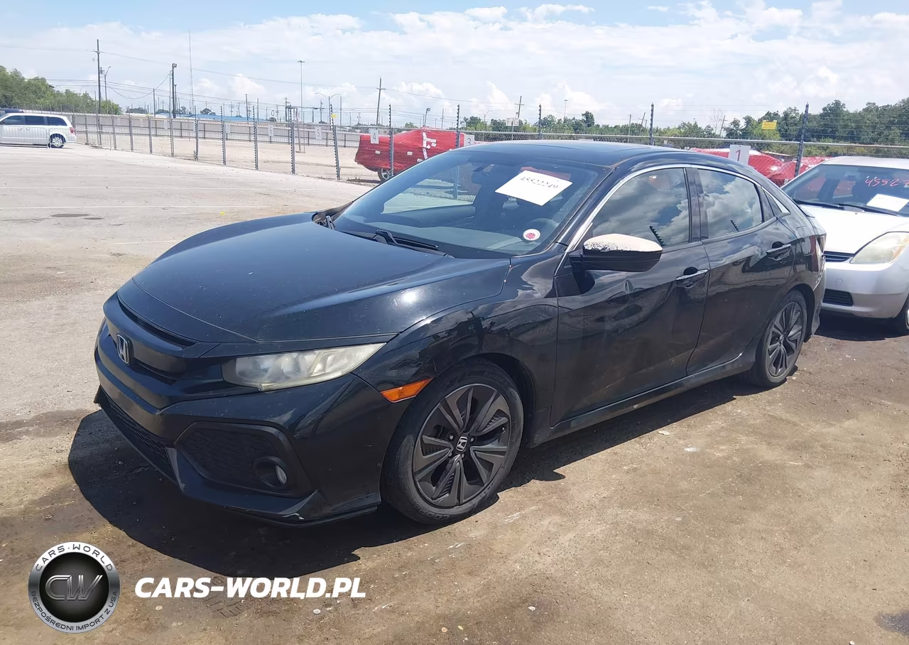 2018 Honda Civic Ex VIN:SHHFK7H52JU240200 - 2