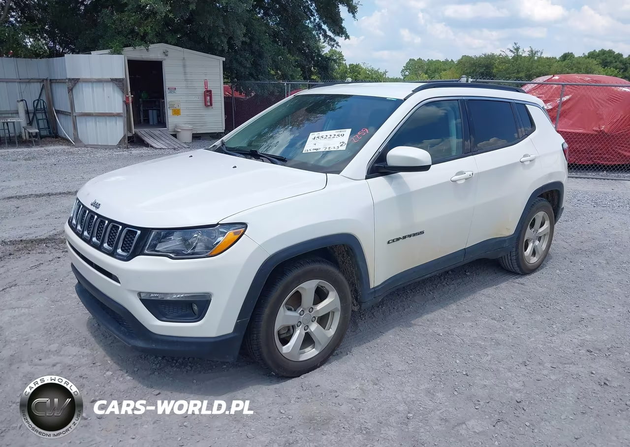 2021 Jeep Compass Latitude Fwd VIN:3C4NJCBB7MT592248 - 2