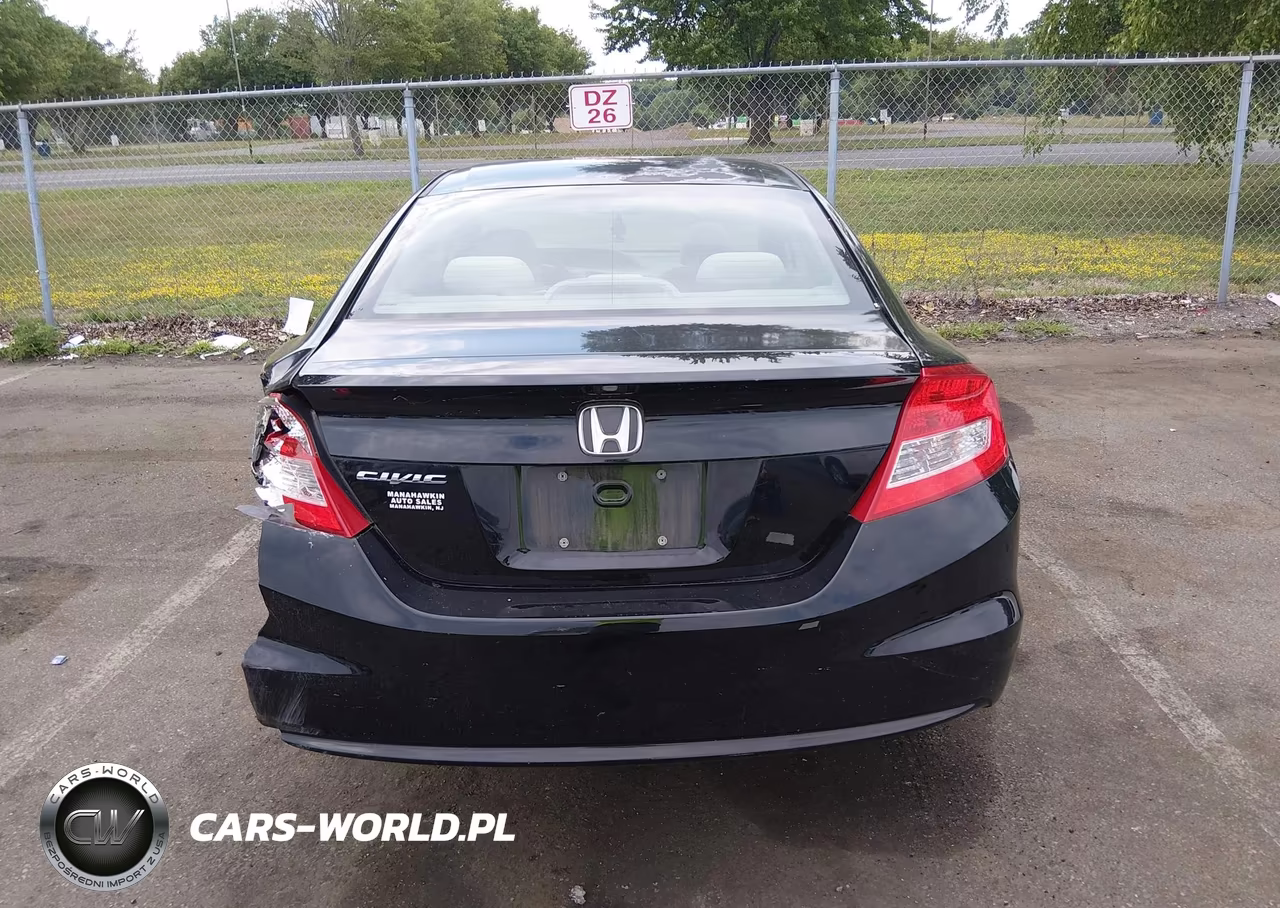 2012 Honda Civic Lx VIN:2HGFG3B51CH554729 - 17