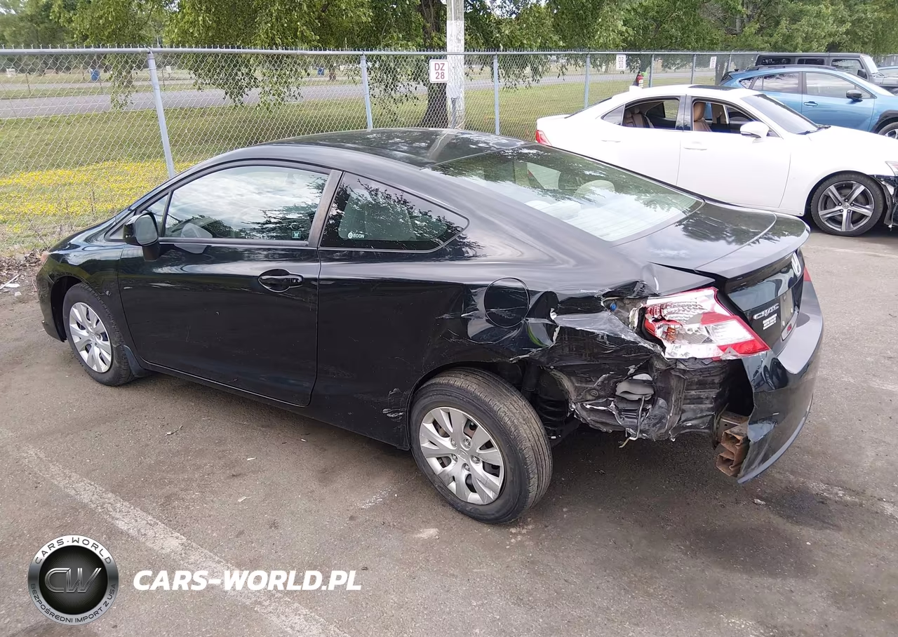 2012 Honda Civic Lx VIN:2HGFG3B51CH554729 - 3