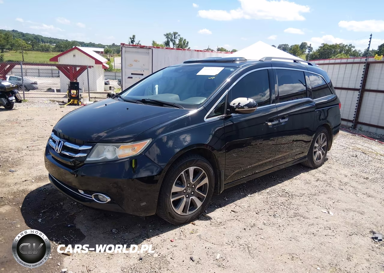 2014 Honda Odyssey Touring-Touring Elite VIN:5FNRL5H95EB008361 - 2