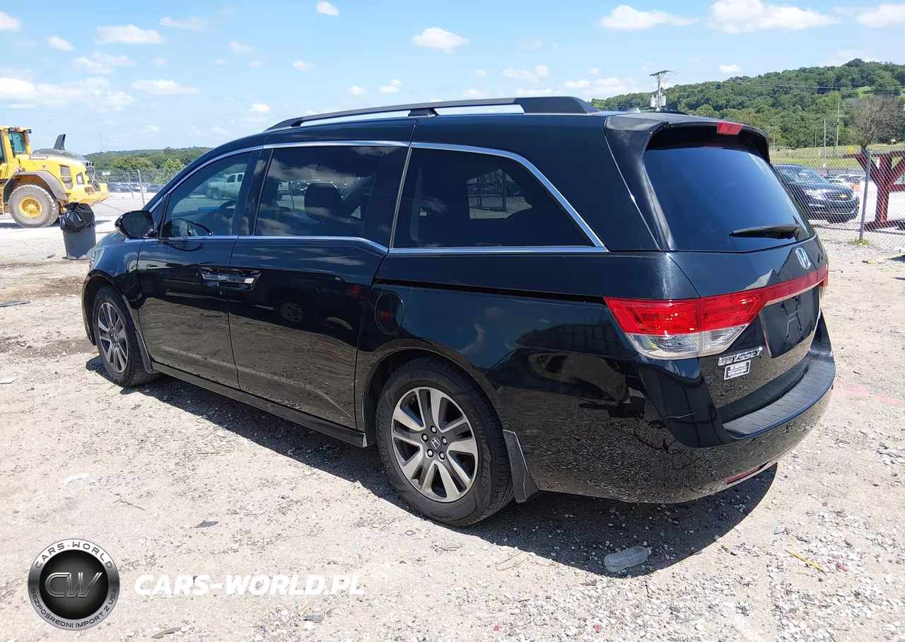 2014 Honda Odyssey Touring-Touring Elite VIN:5FNRL5H95EB008361 - 3