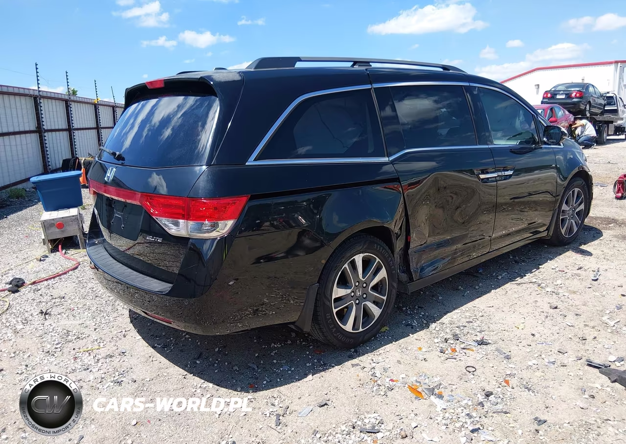 2014 Honda Odyssey Touring-Touring Elite VIN:5FNRL5H95EB008361 - 4