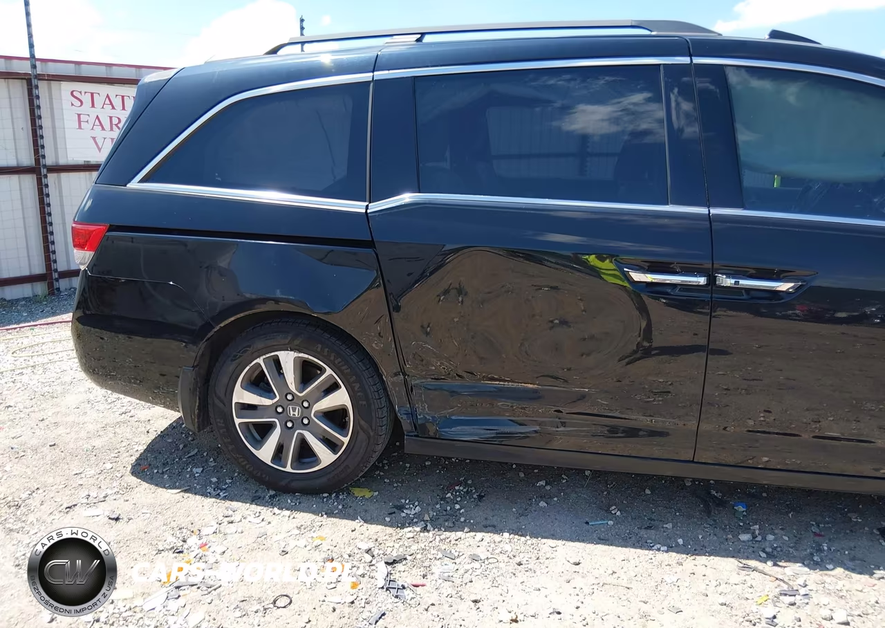 2014 Honda Odyssey Touring-Touring Elite VIN:5FNRL5H95EB008361 - 6