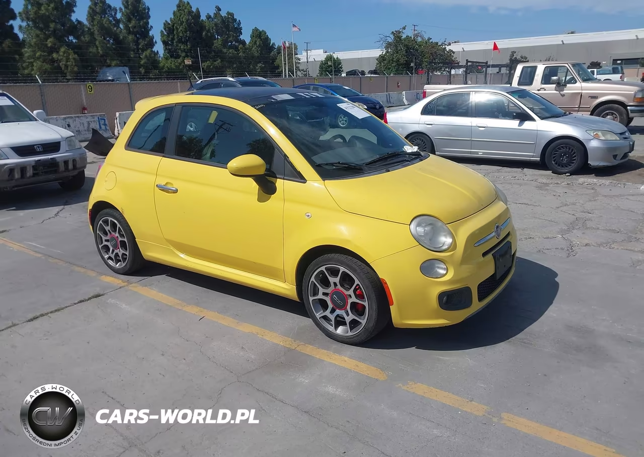 2012 Fiat 500 Sport