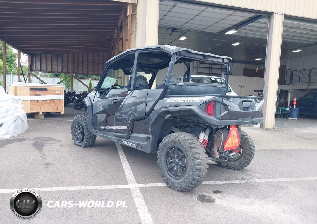 2021 Polaris General Xp 4 1000 Deluxe VIN:3NSGMD997MH211489 - 3