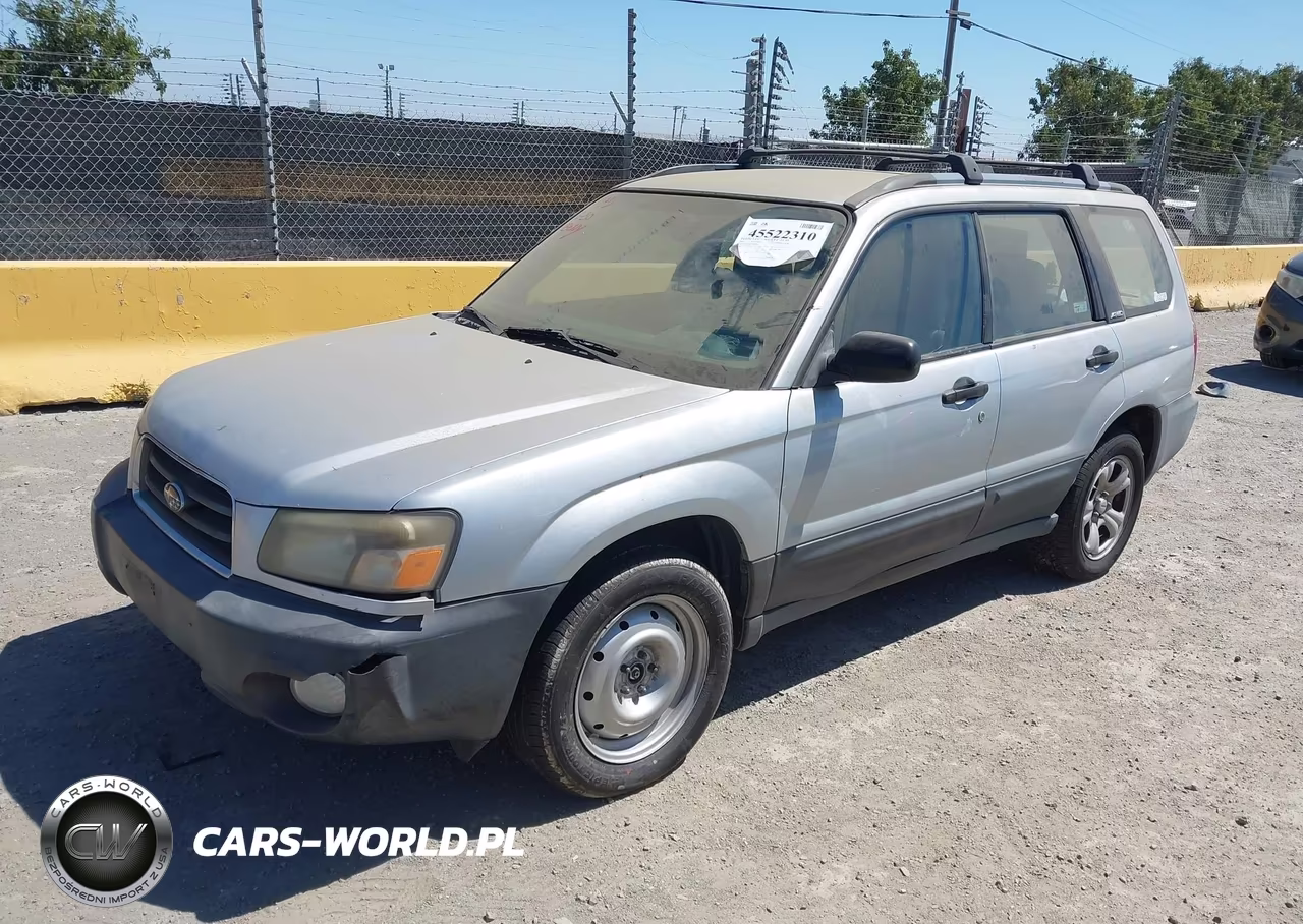 2003 Subaru Forester X VIN:JF1SG63673H762325 - 2