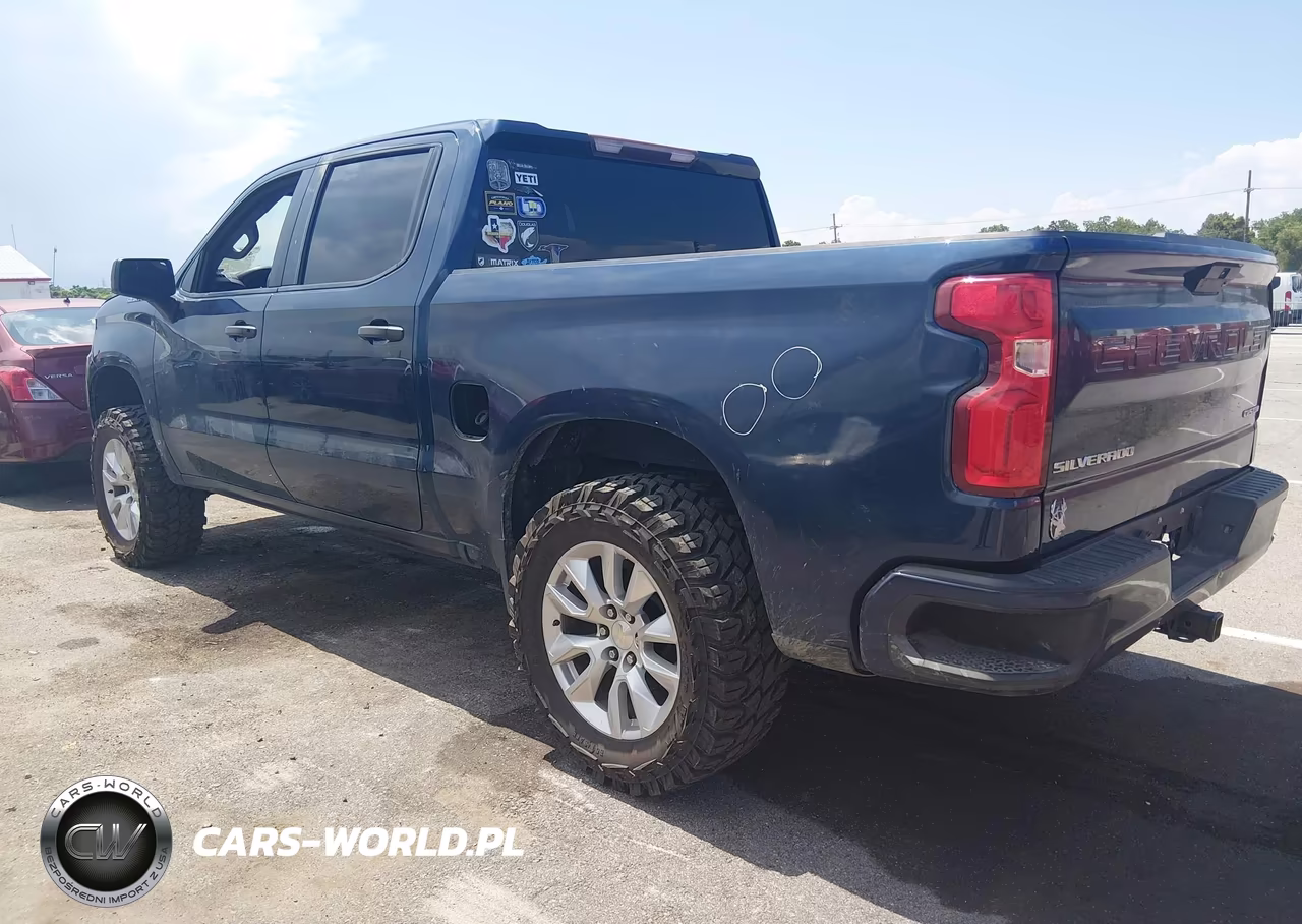 2021 Chevrolet Silverado 1500 2Wd Short Bed Custom VIN:1GCPWBEKXMZ219018 - 3