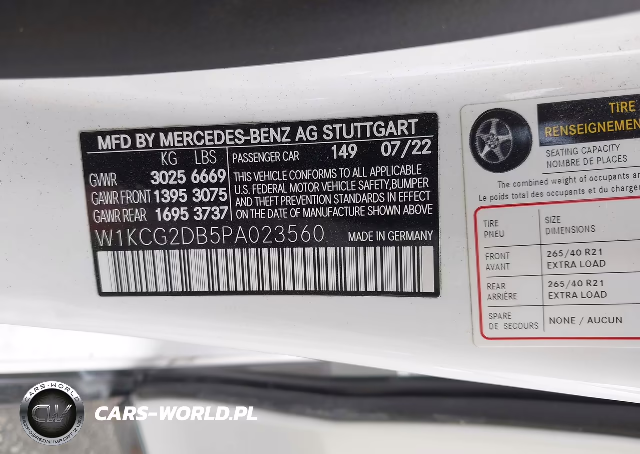 2023 Mercedes-Benz Eqs 450+ VIN:W1KCG2DB5PA023560 - 9
