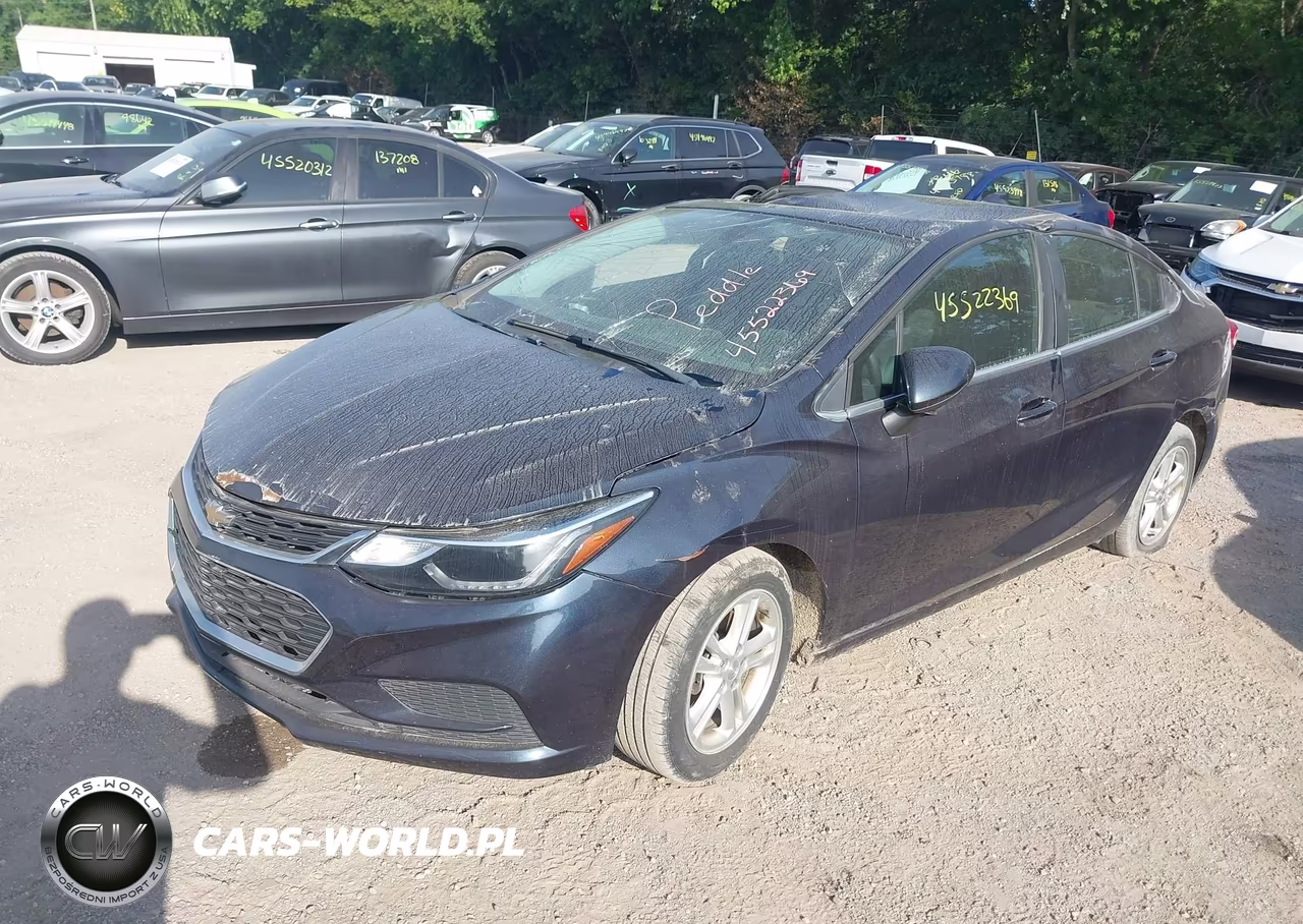 2016 Chevrolet Cruze Lt Auto VIN:1G1BE5SM2G7296740 - 2