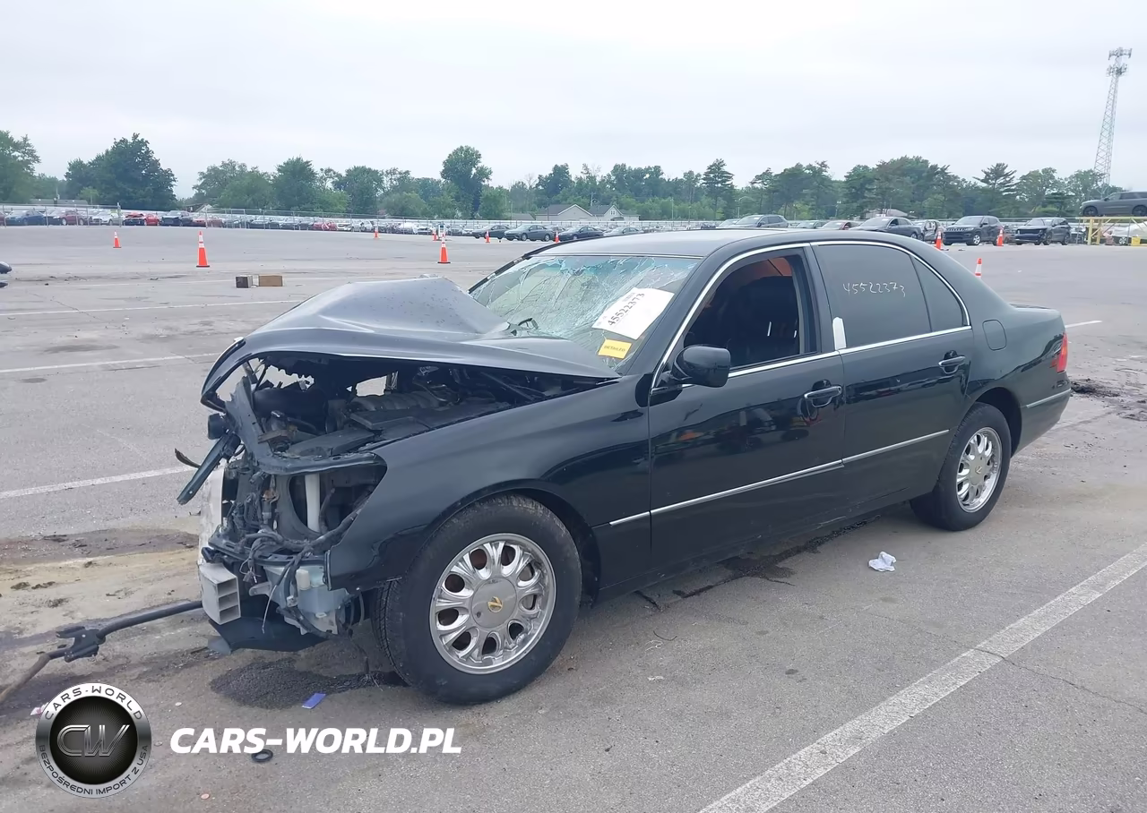2002 Lexus Ls 430 VIN:JTHBN30F020073984 - 2
