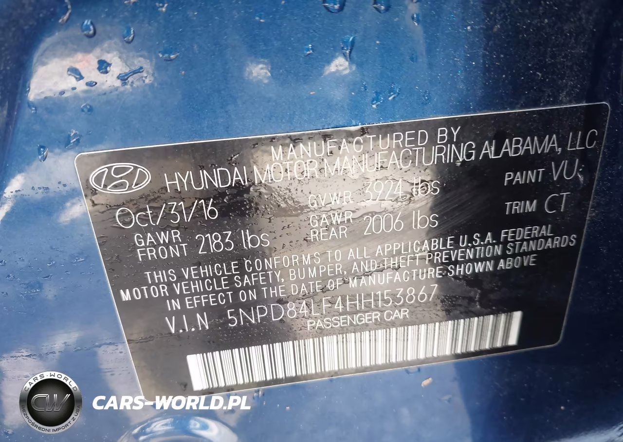 2017 Hyundai Elantra Value Edition VIN:5NPD84LF4HH153867 - 9