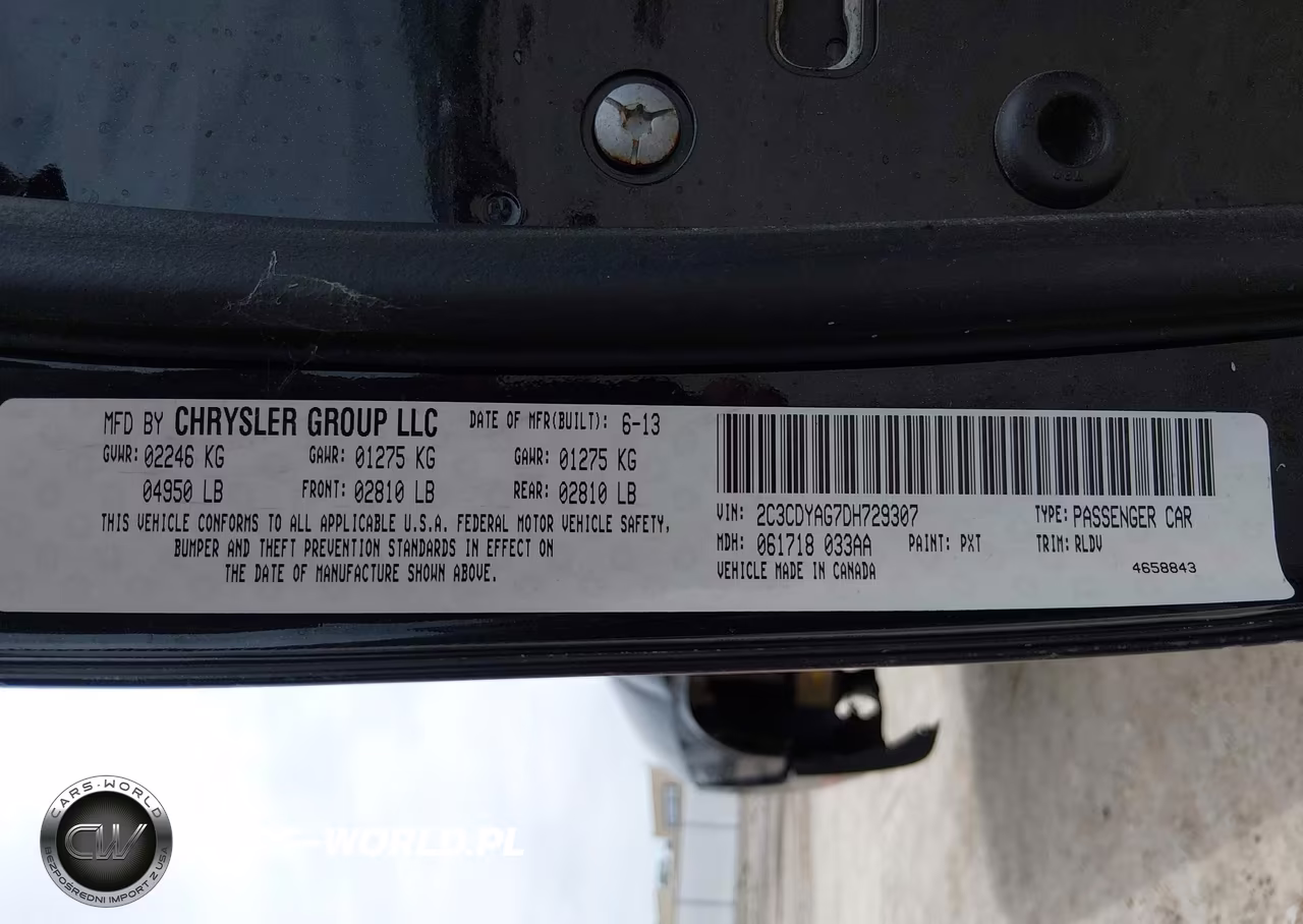 2013 Dodge Challenger Sxt Plus VIN:2C3CDYAG7DH729307 - 9