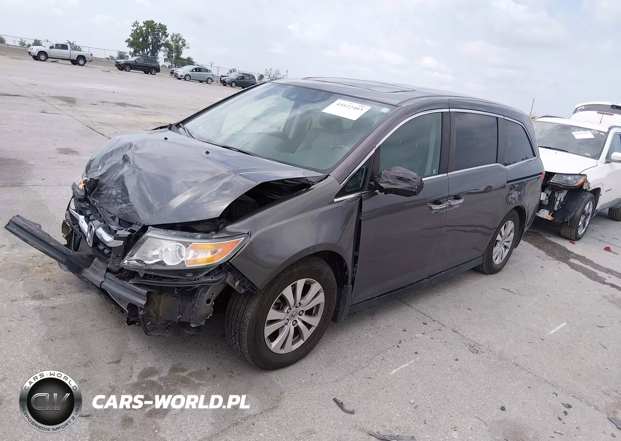 2015 Honda Odyssey Ex-L VIN:5FNRL5H63FB030866 - 2