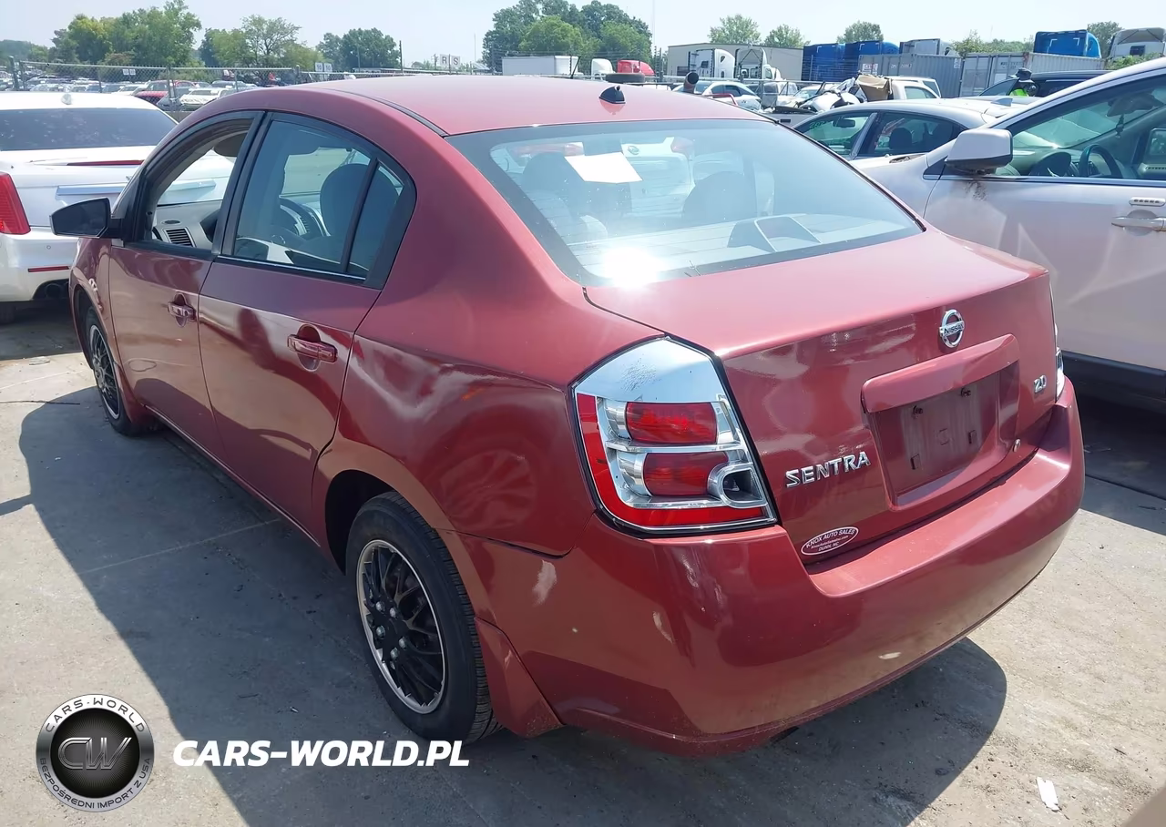 2007 Nissan Sentra 2.0 VIN:3N1AB61E47L707467 - 3