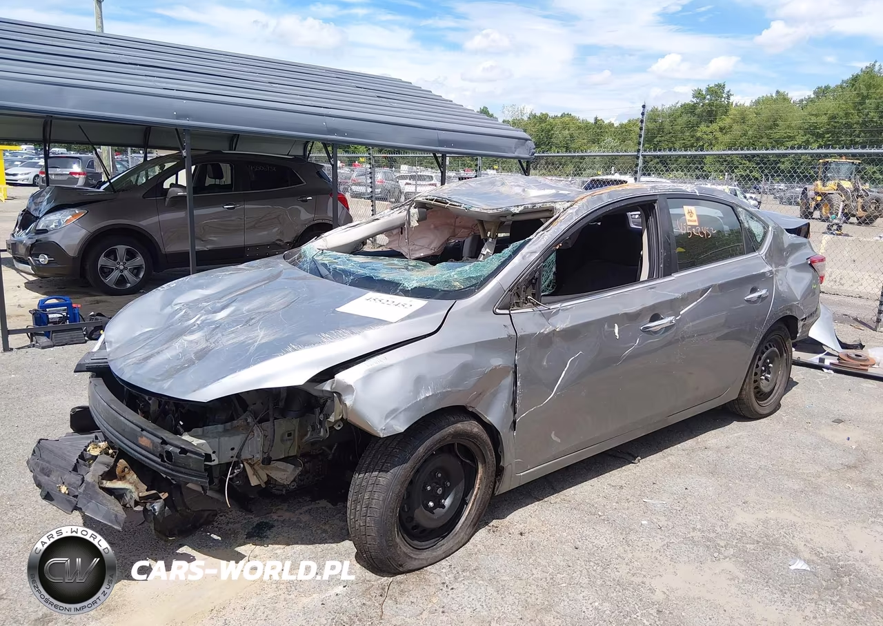 2013 Nissan Sentra Sv VIN:3N1AB7AP3DL659611 - 2