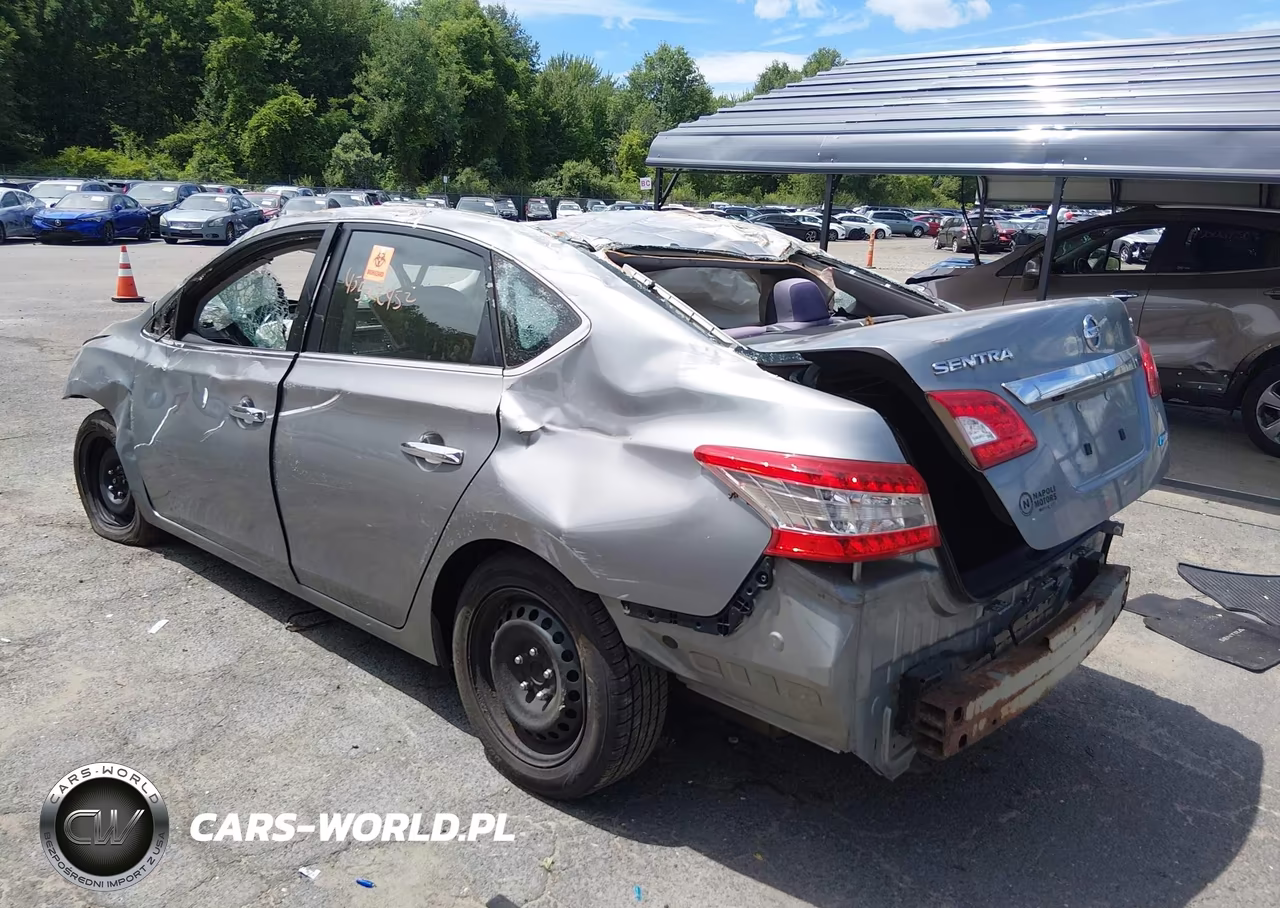 2013 Nissan Sentra Sv VIN:3N1AB7AP3DL659611 - 3