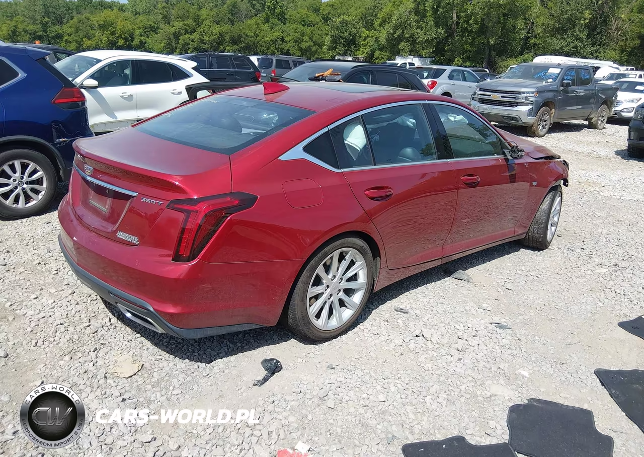2021 Cadillac Ct5 Luxury VIN:1G6DW5RK0M0135683 - 4