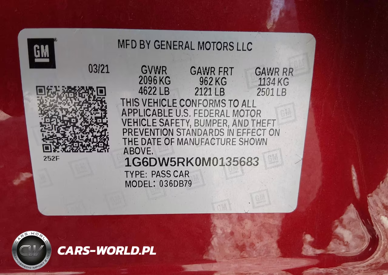 2021 Cadillac Ct5 Luxury VIN:1G6DW5RK0M0135683 - 9