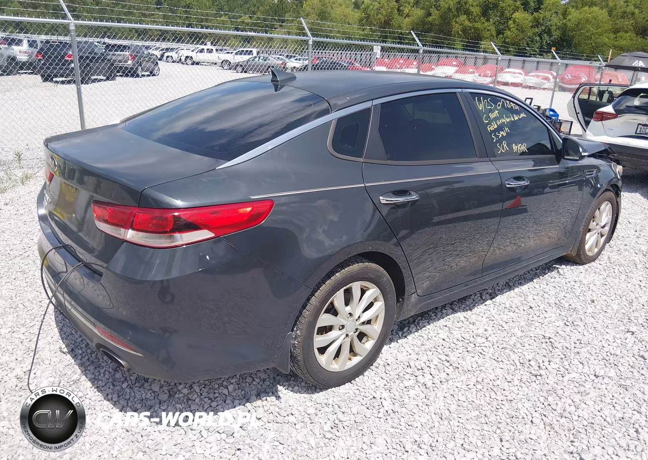 2016 Kia Optima Lx VIN:5XXGT4L34GG078924 - 4