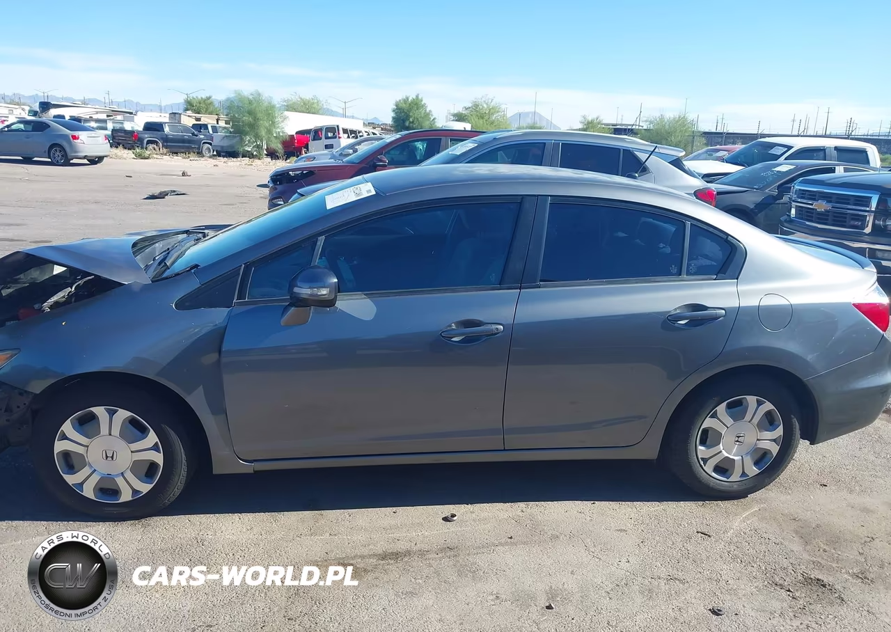 2012 Honda Civic Hybrid VIN:JHMFB4F28CS009296 - 14