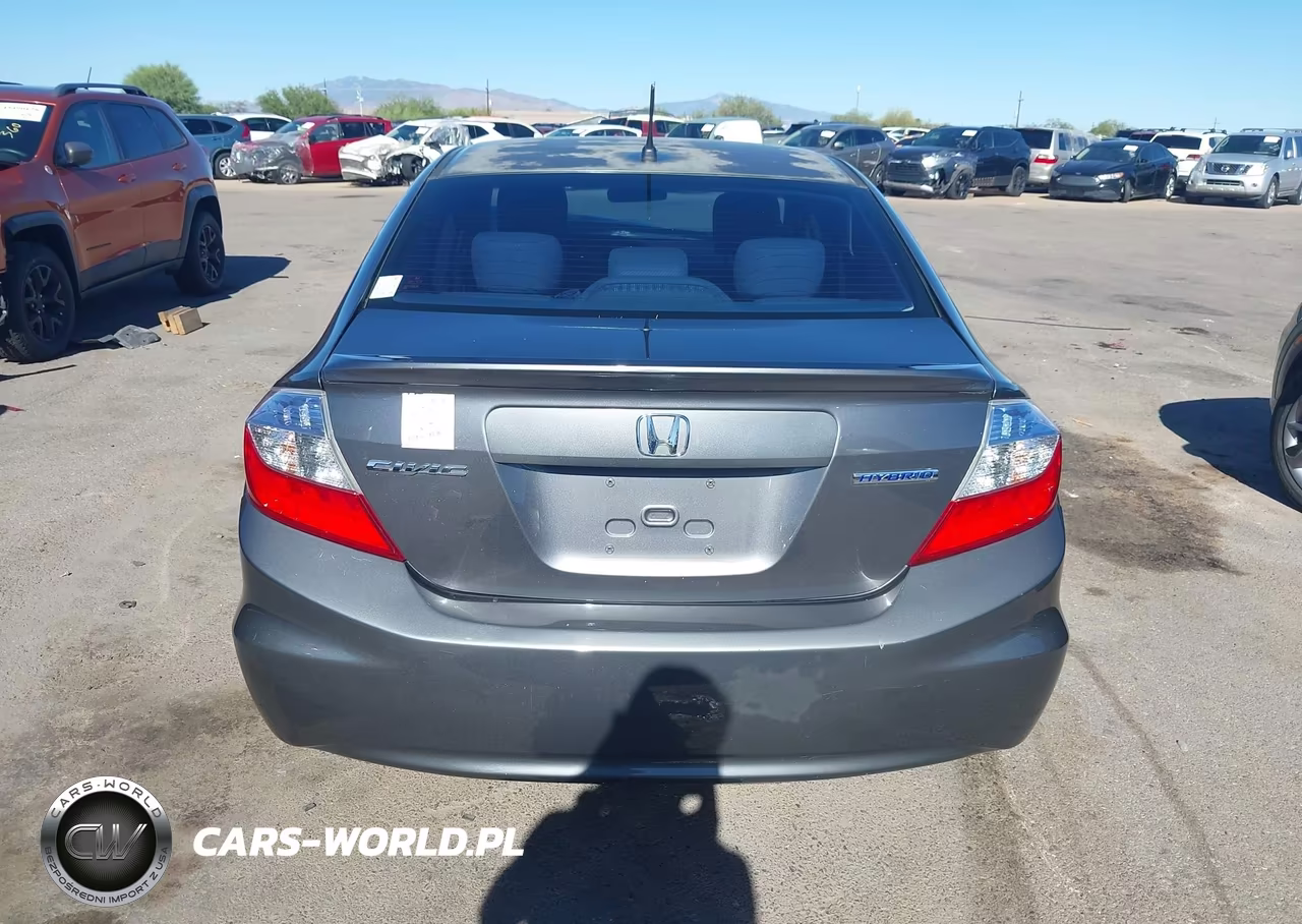 2012 Honda Civic Hybrid VIN:JHMFB4F28CS009296 - 16