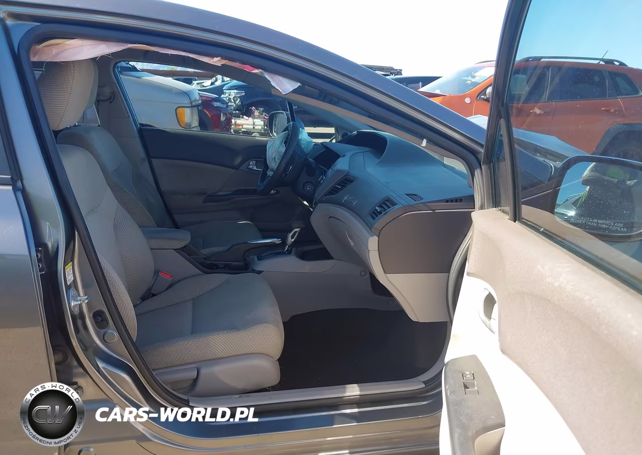2012 Honda Civic Hybrid VIN:JHMFB4F28CS009296 - 5